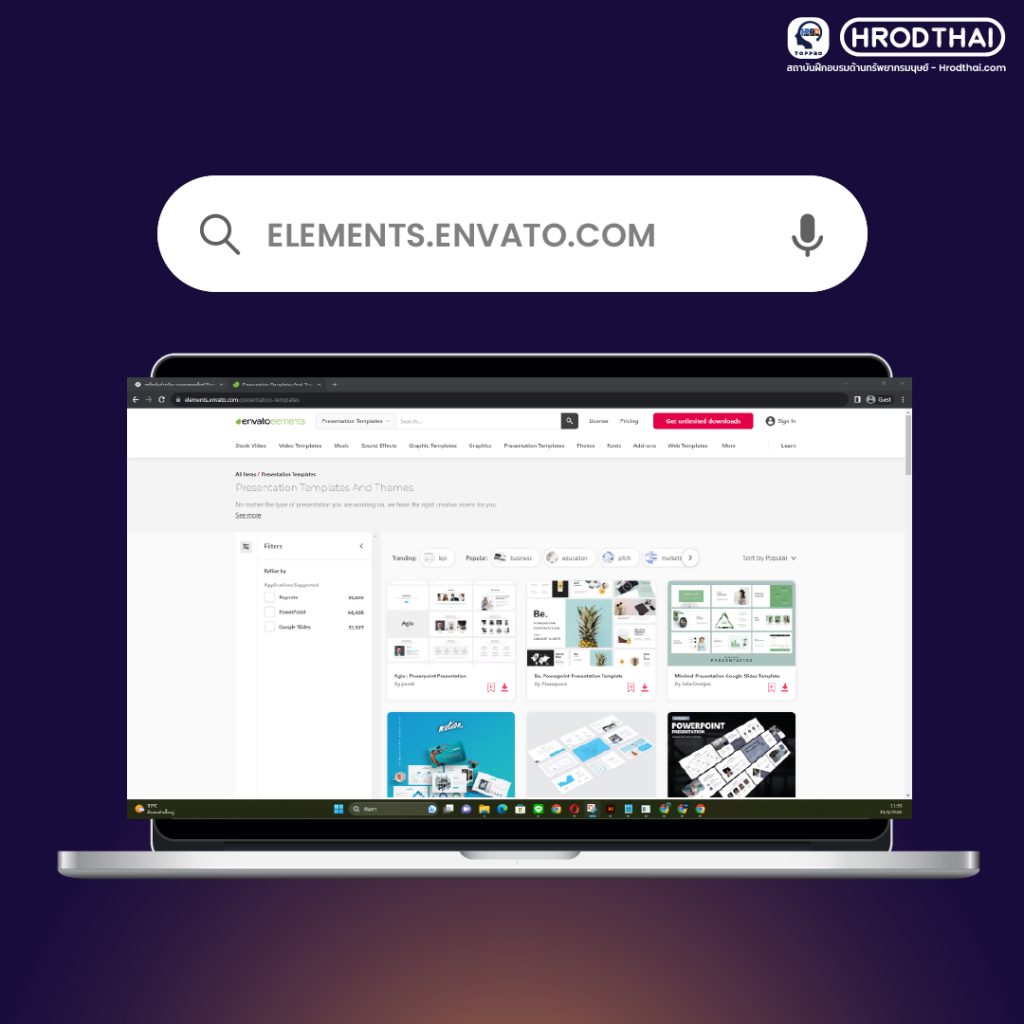 elements.envato.com free template powerpoint